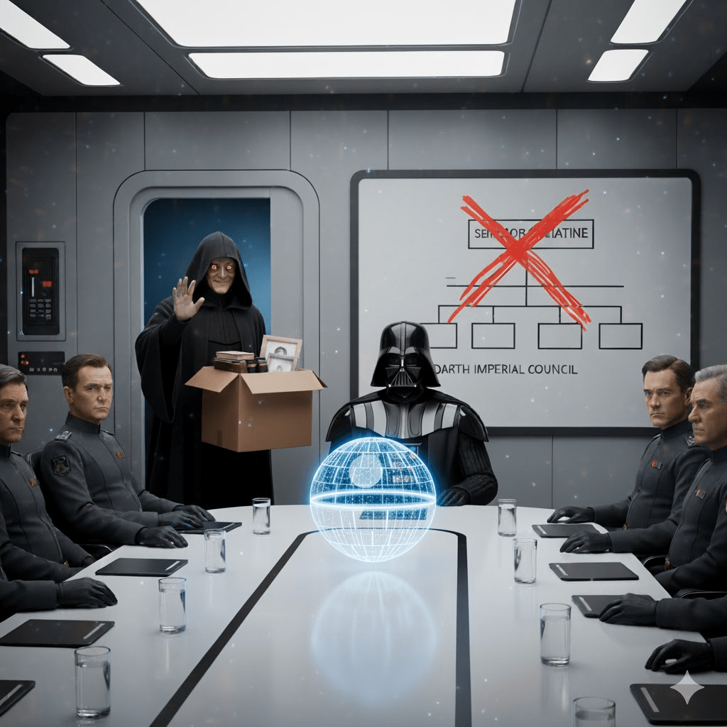 The Emperor moves to a different Death&nbsp;Star