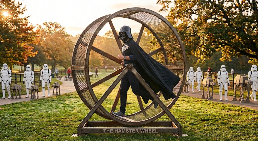 The Hamster Wheel and a Dog Park Epiphany